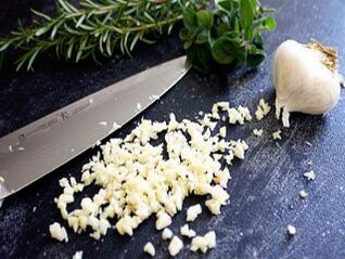 knoflook voor parasieten in het lichaam